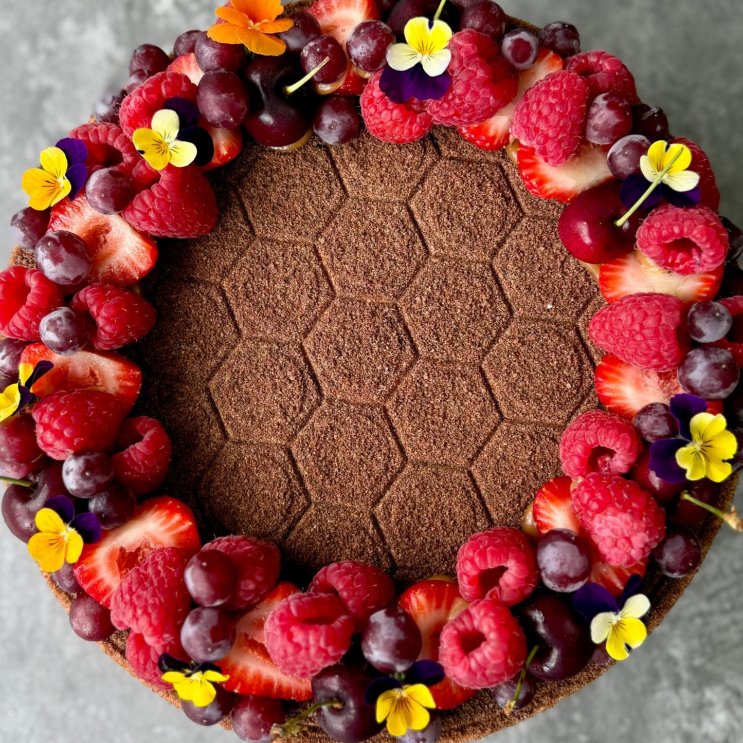 Sour Cherry Honey Cake (Medovik)