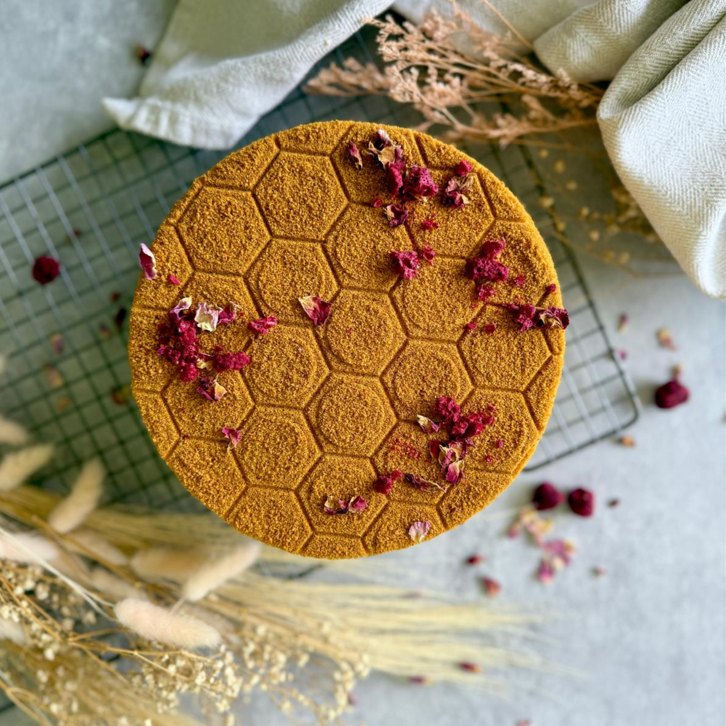 Caramel Honey Cake (Medovik)