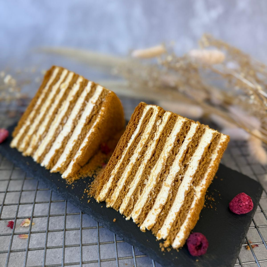 Lemon Honey Cake (Medovik)