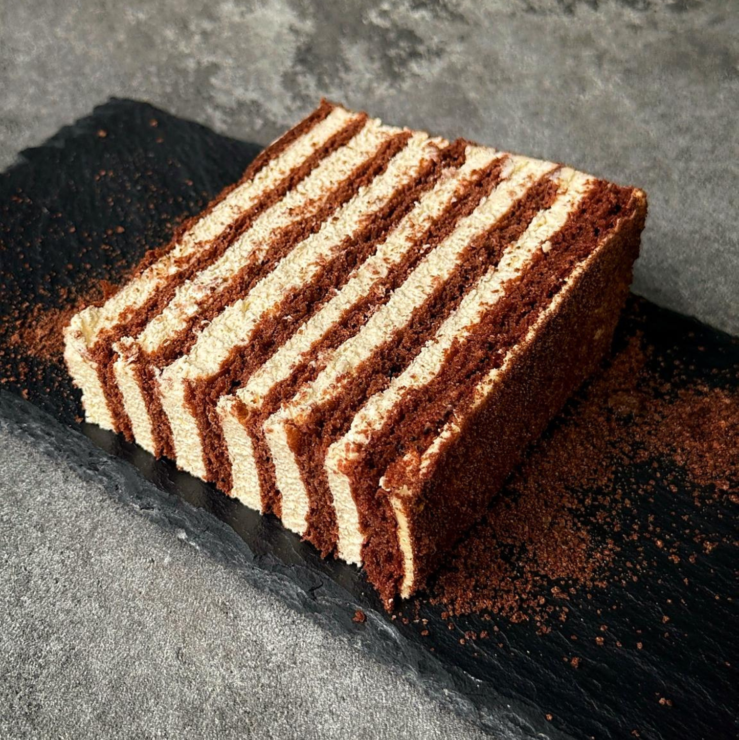 Chocolate Honey Cake (Medovik)