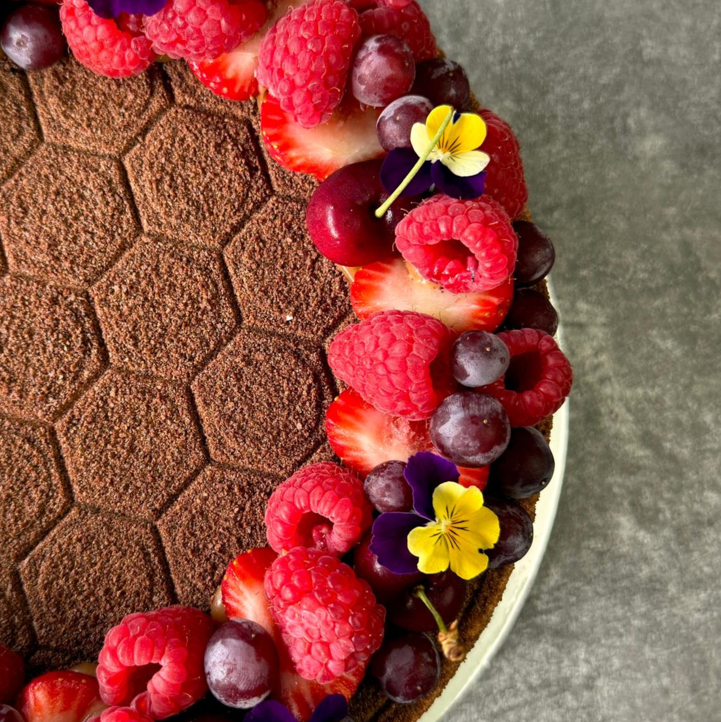 Sour Cherry Honey Cake (Medovik)