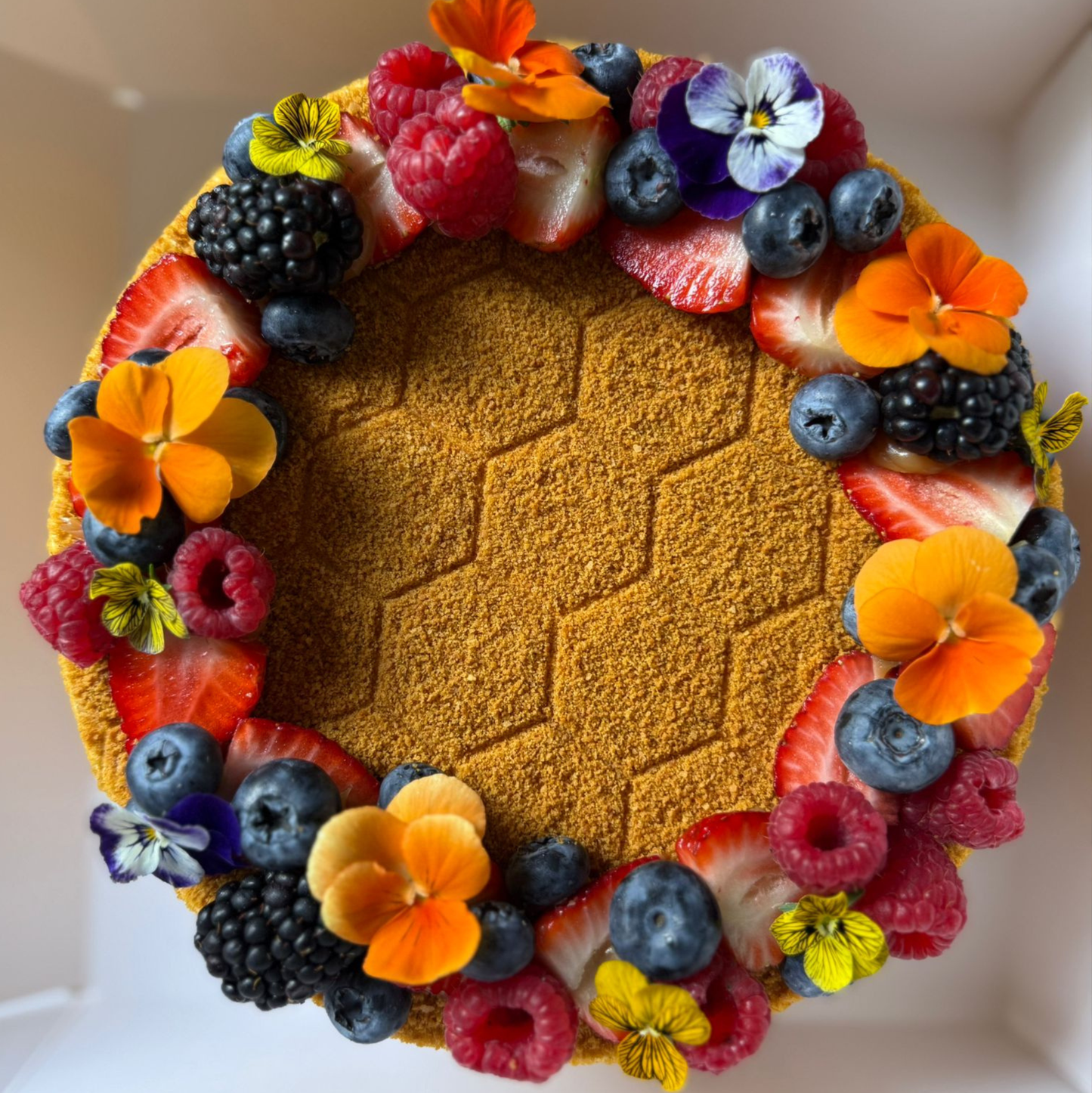 Caramel Honey Cake (Medovik)