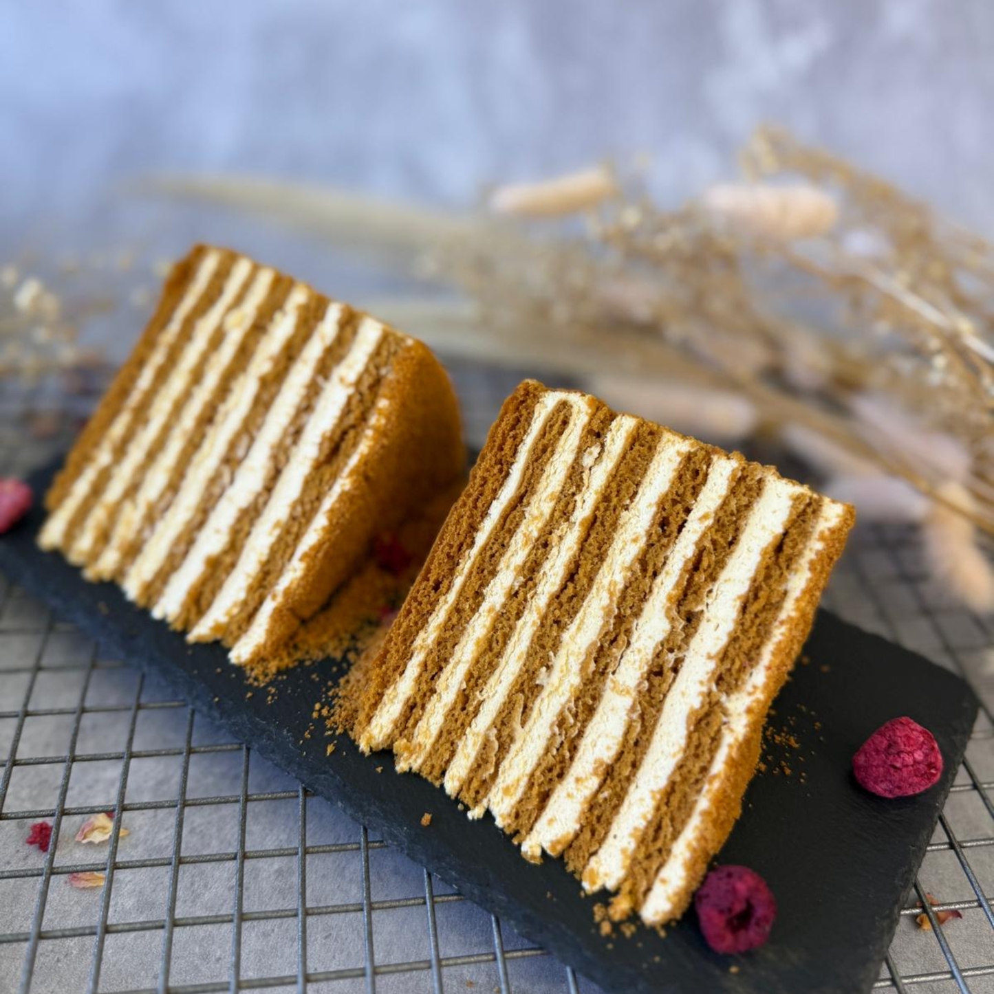 Classic Original Honey Cake (Medovik)