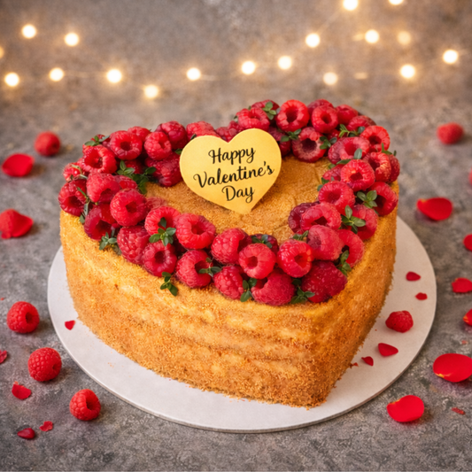 Sweet Heart Honey Cake (Medovik)