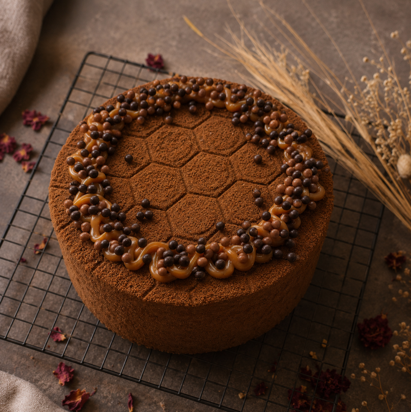 Chocolate Honey Cake (Medovik)