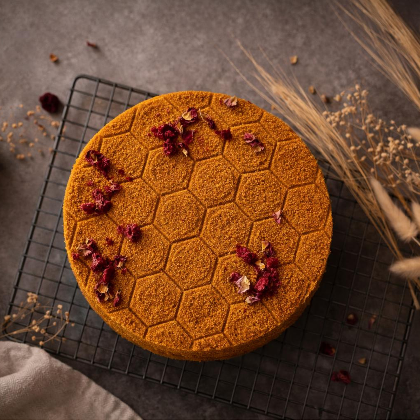 Caramel Honey Cake (Medovik)